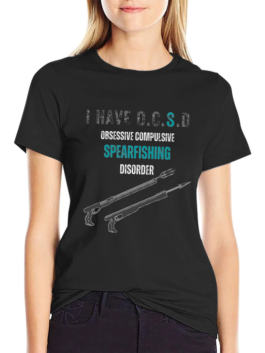 Spearfishing Obsessive Compulsive Disorder T-Shirt