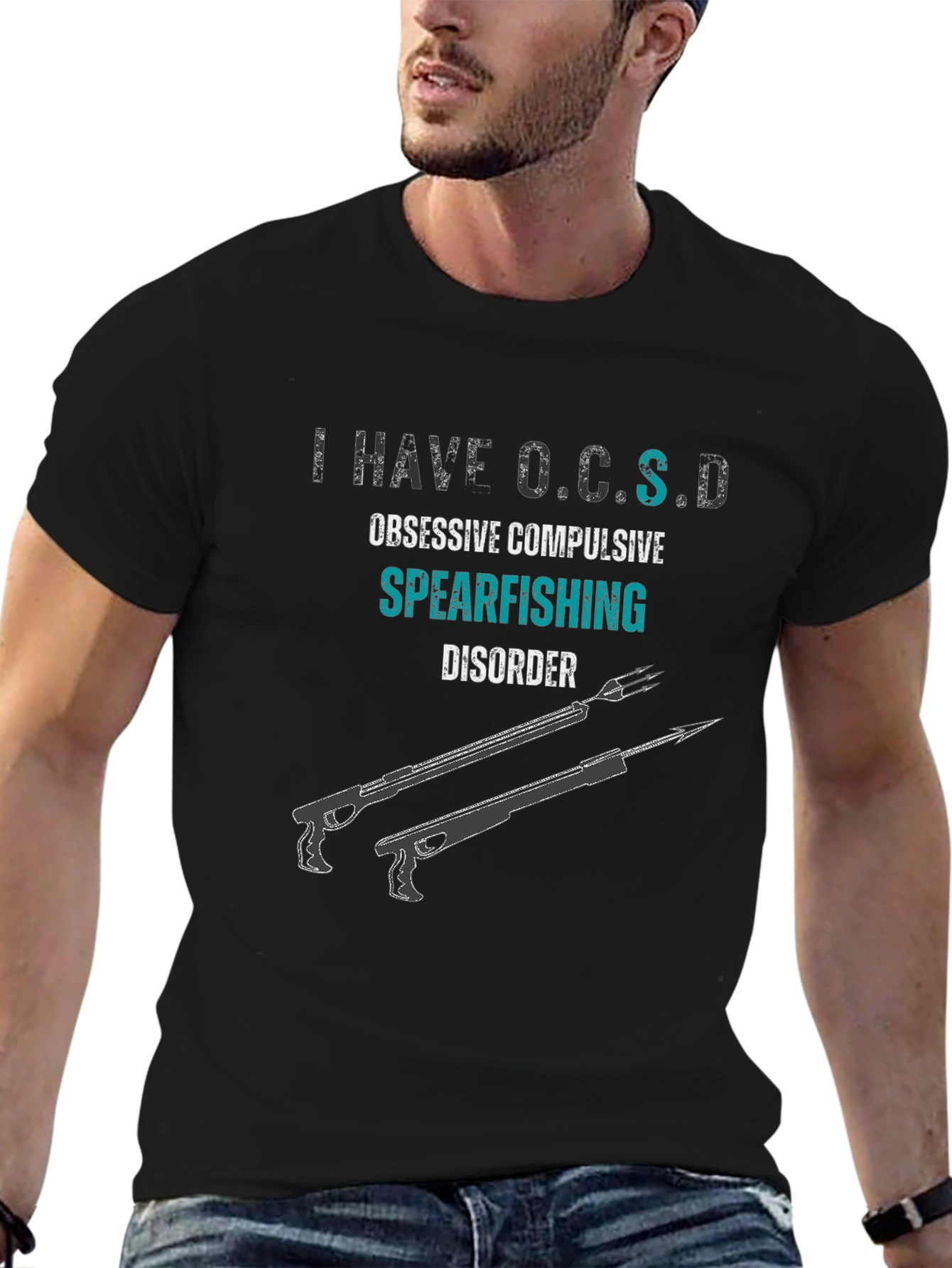 Spearfishing Obsessive Compulsive Disorder T-Shirt