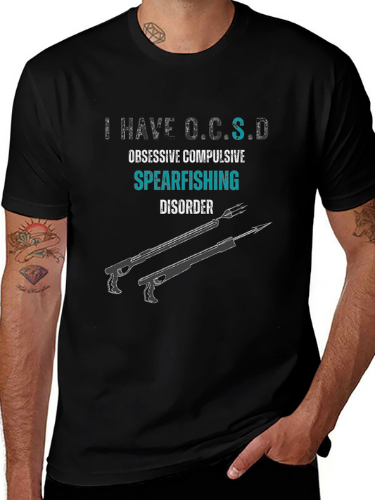 Spearfishing Obsessive Compulsive Disorder T-Shirt