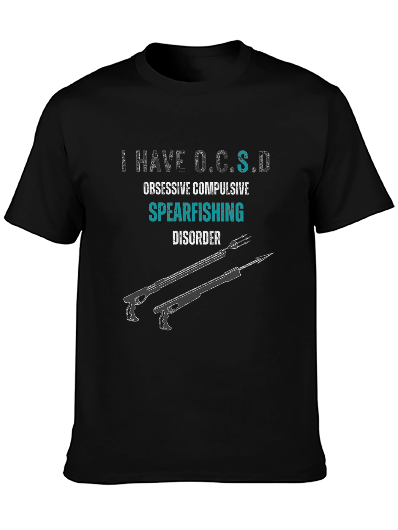 Spearfishing Obsessive Compulsive Disorder T-Shirt