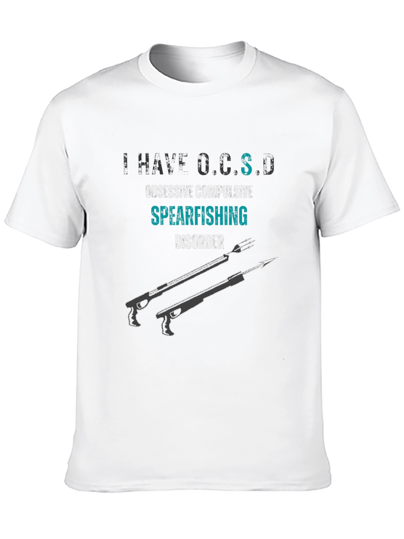 Spearfishing Obsessive Compulsive Disorder T-Shirt