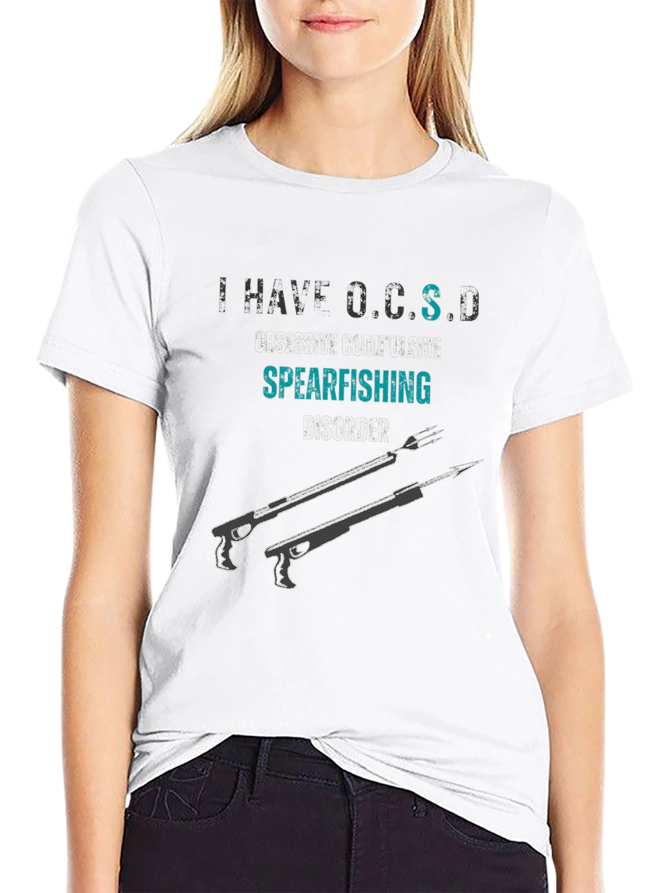 Spearfishing Obsessive Compulsive Disorder T-Shirt