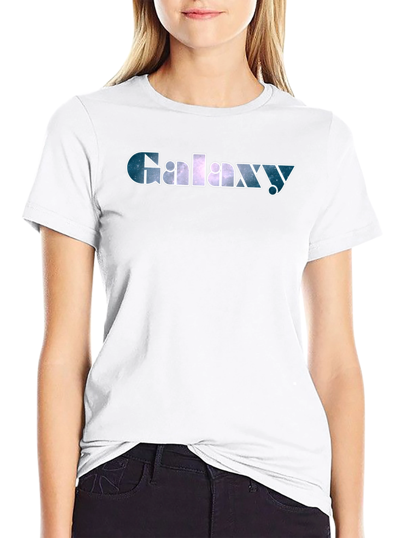 Galaxy Graphic T-Shirt - Stylish Cotton Blend Tee