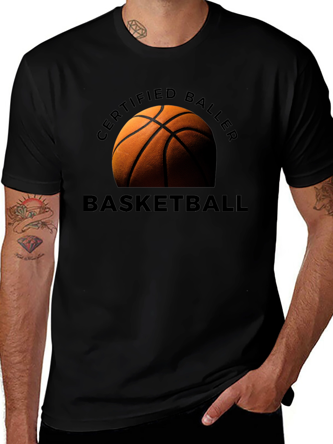 Certified Baller Basketball T-Shirt