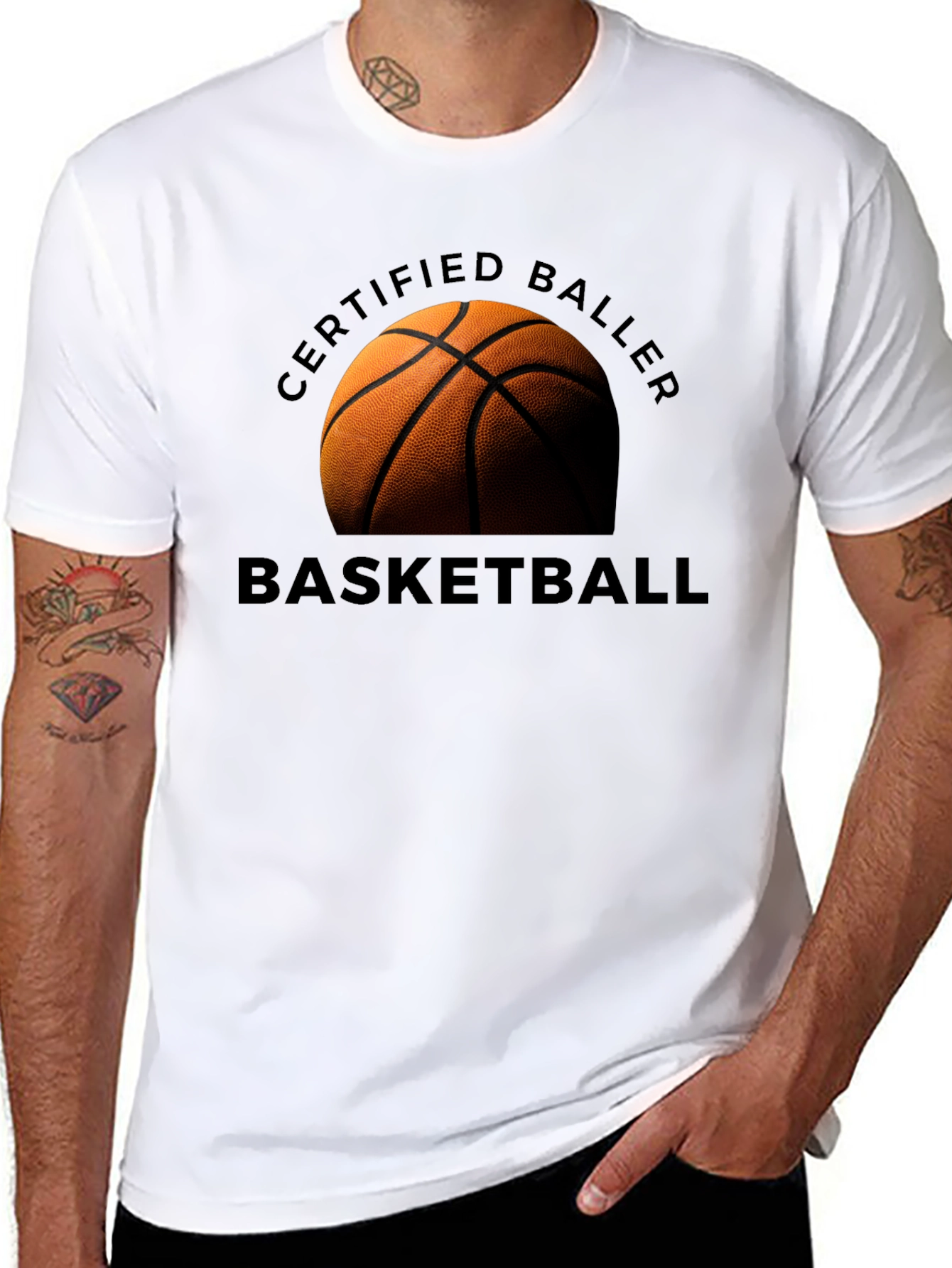 Certified Baller Basketball T-Shirt