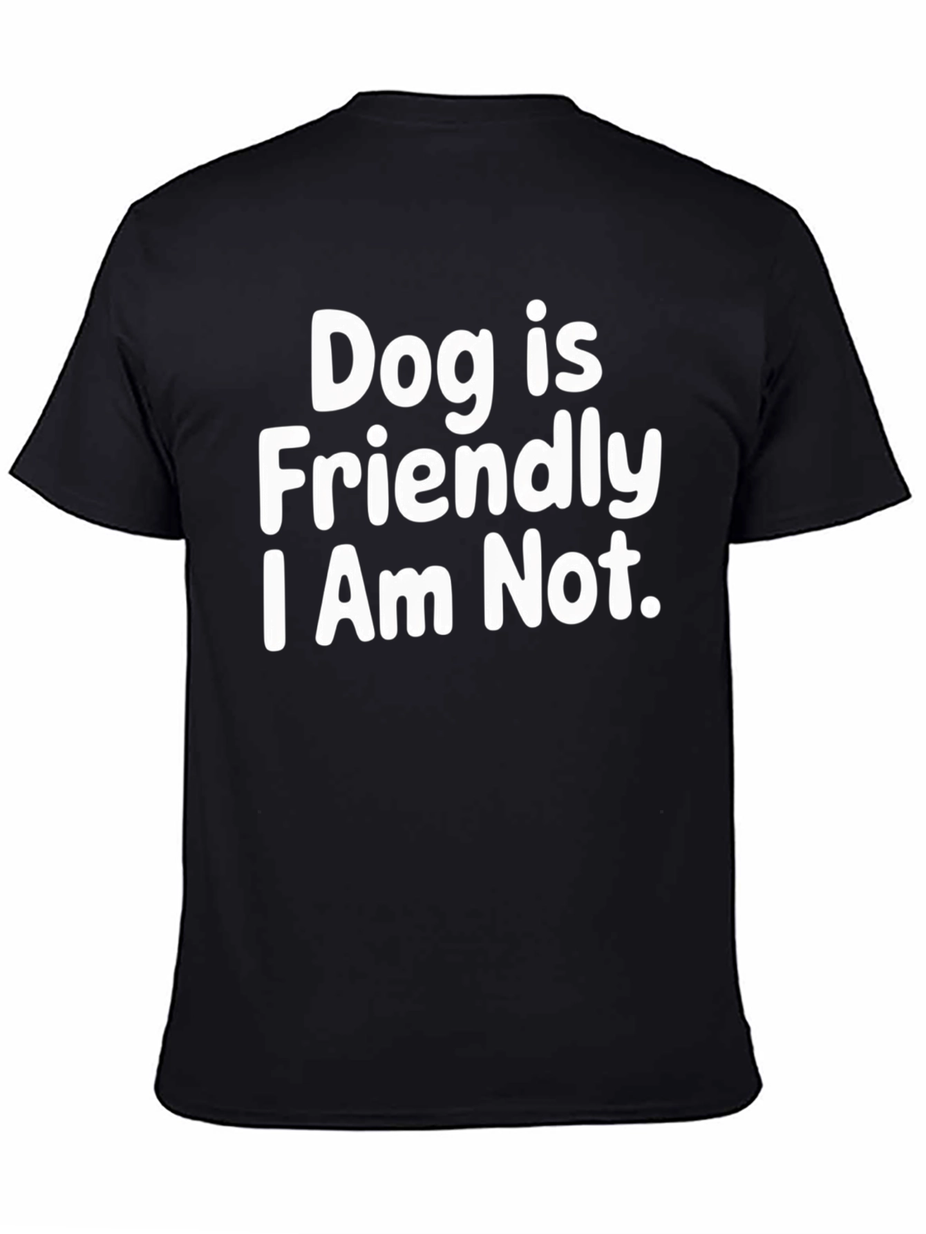 Dog Friendly T-Shirt - Funny Sarcastic Tee