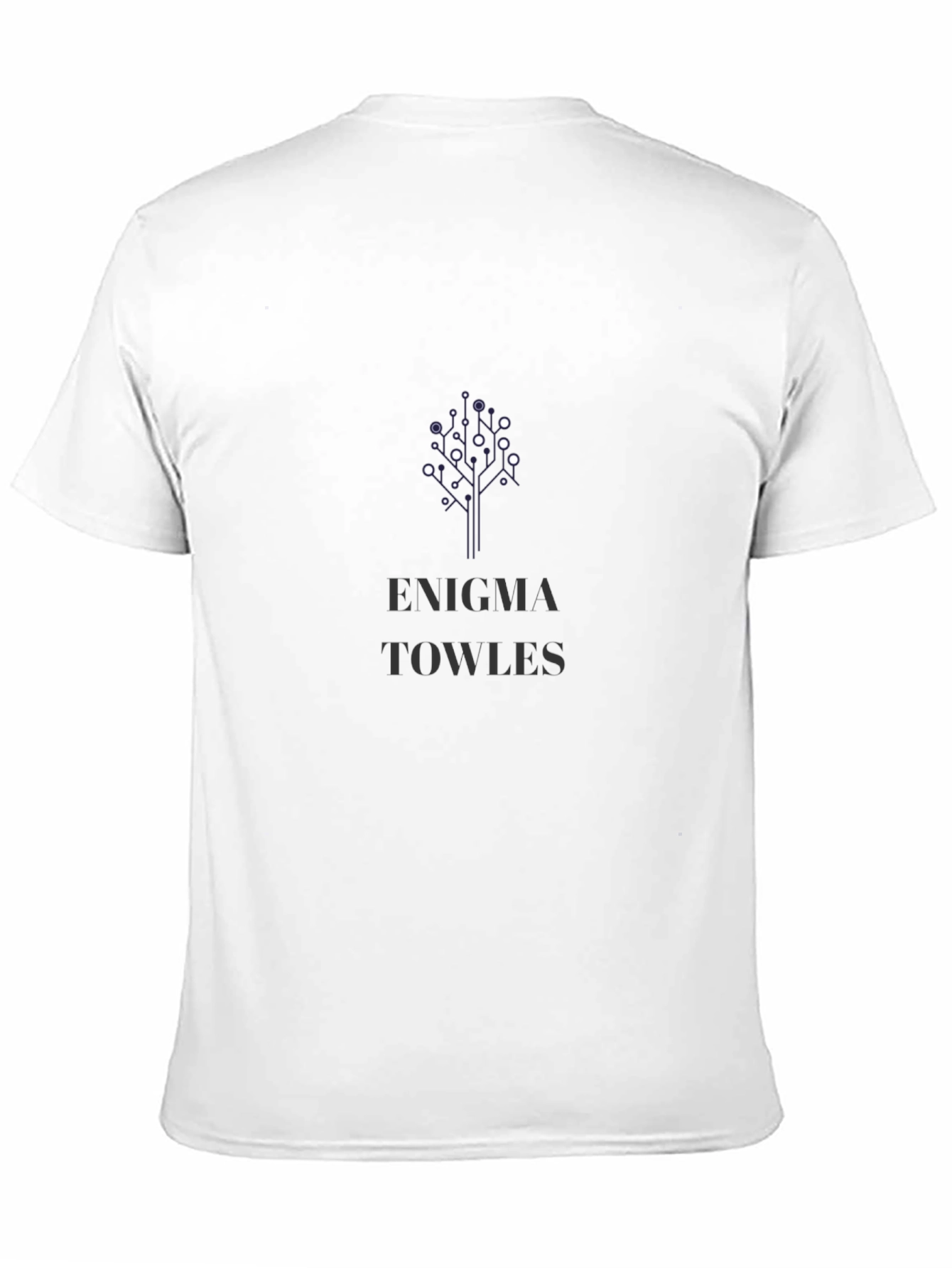 Enigma Towles Graphic Print Black T-Shirt
