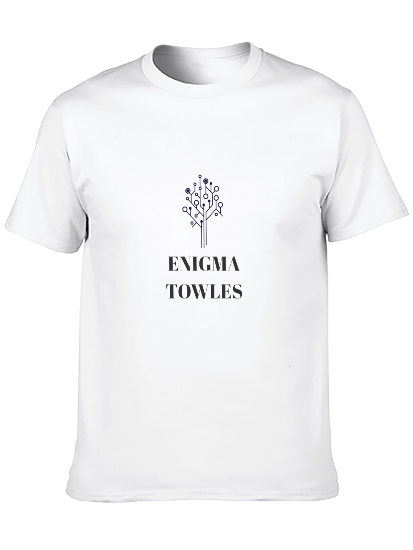 Enigma Towles Graphic Print Black T-Shirt
