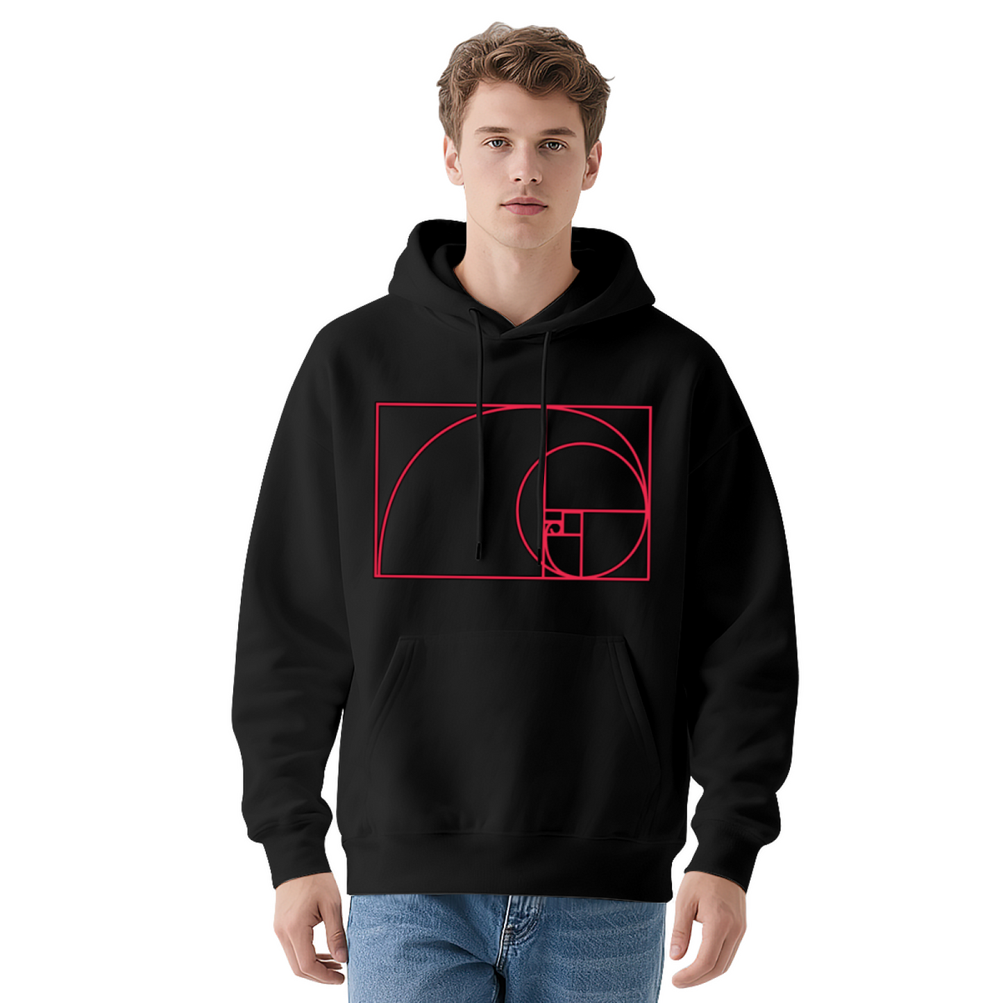 Retro Sunset Dachshund Dog Lover Casual Hoodie