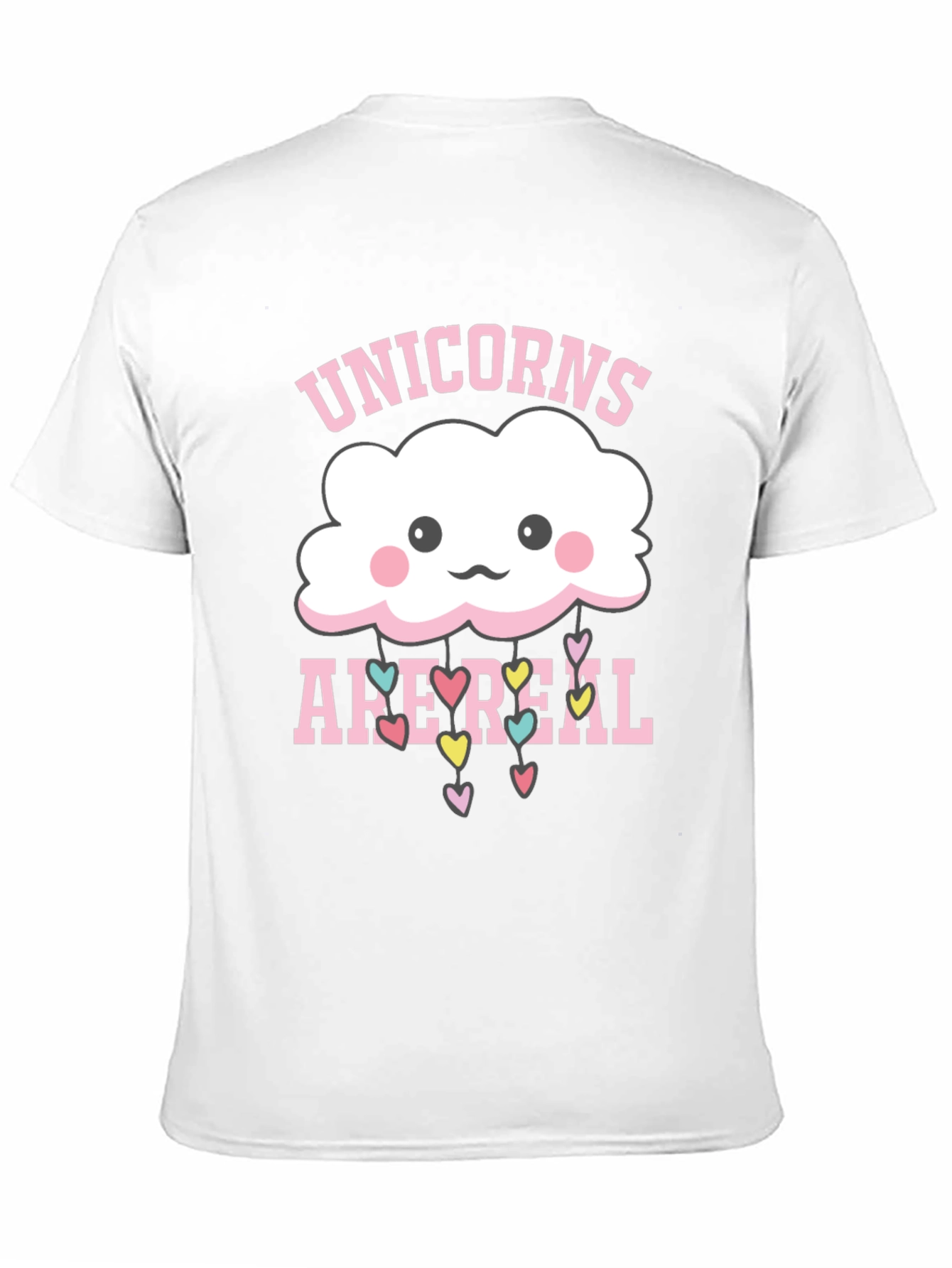 Unicorns Are Real Cloud Heart T-Shirt