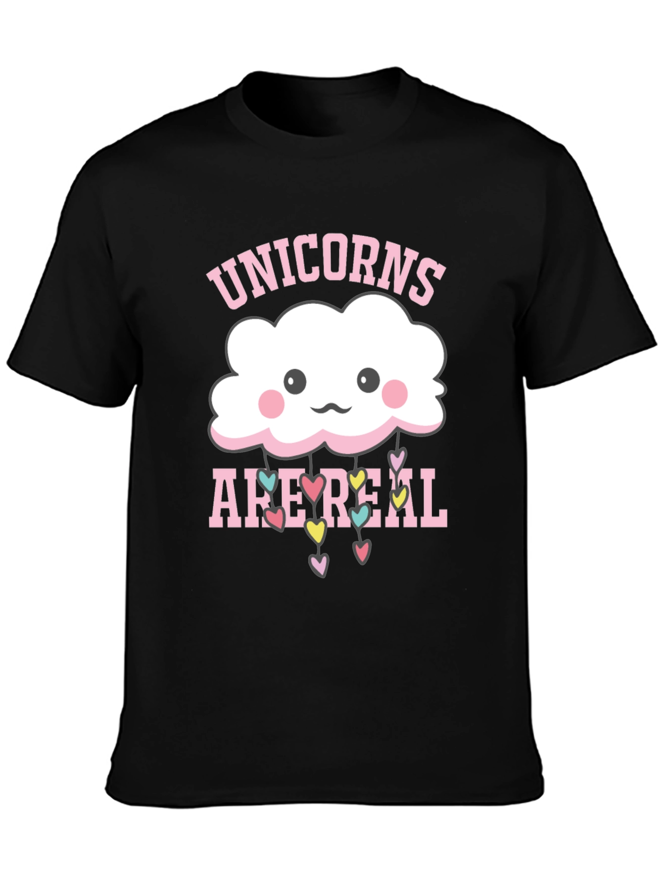 Unicorns Are Real Cloud Heart T-Shirt