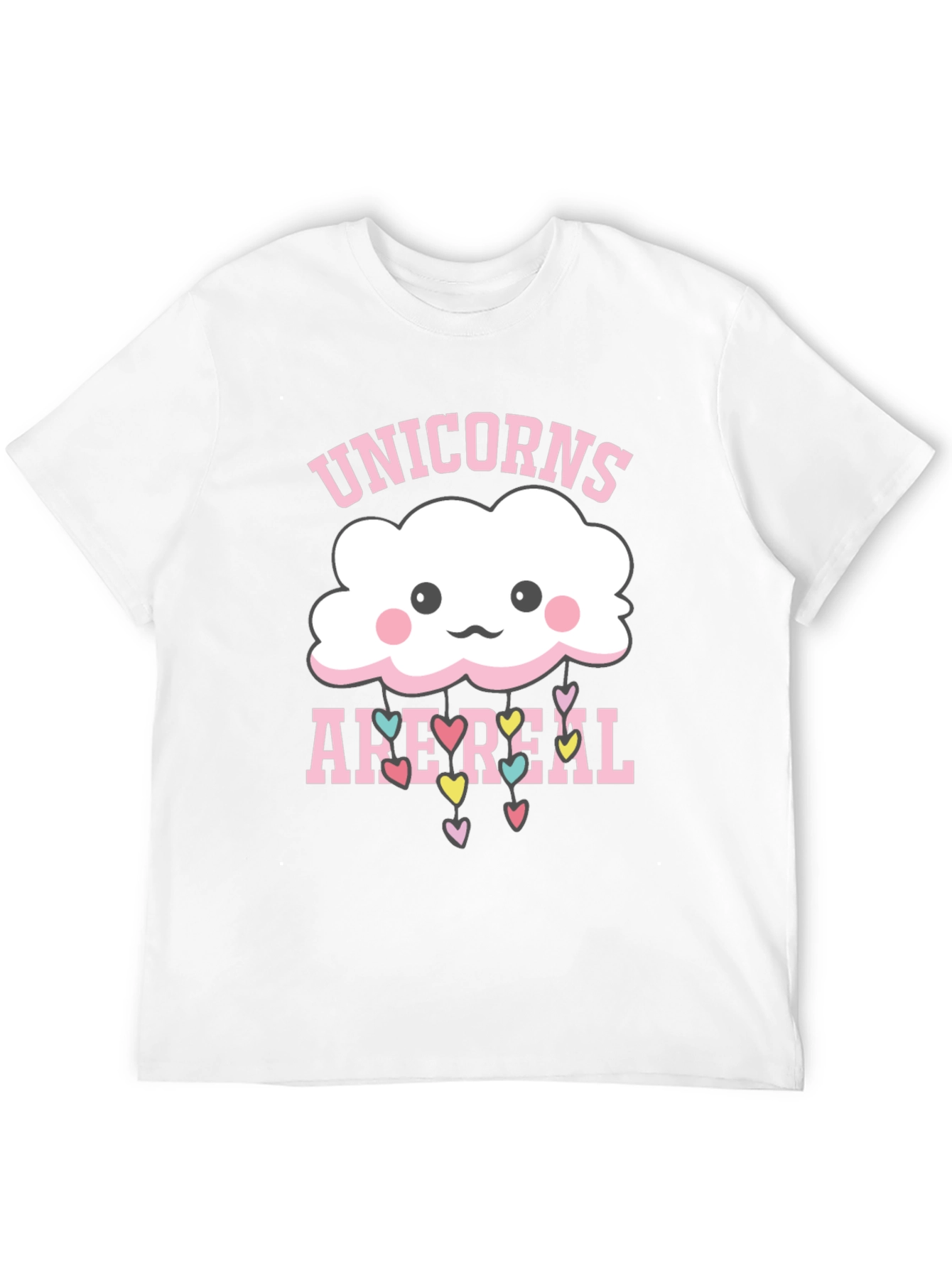 Unicorns Are Real Cloud Heart T-Shirt