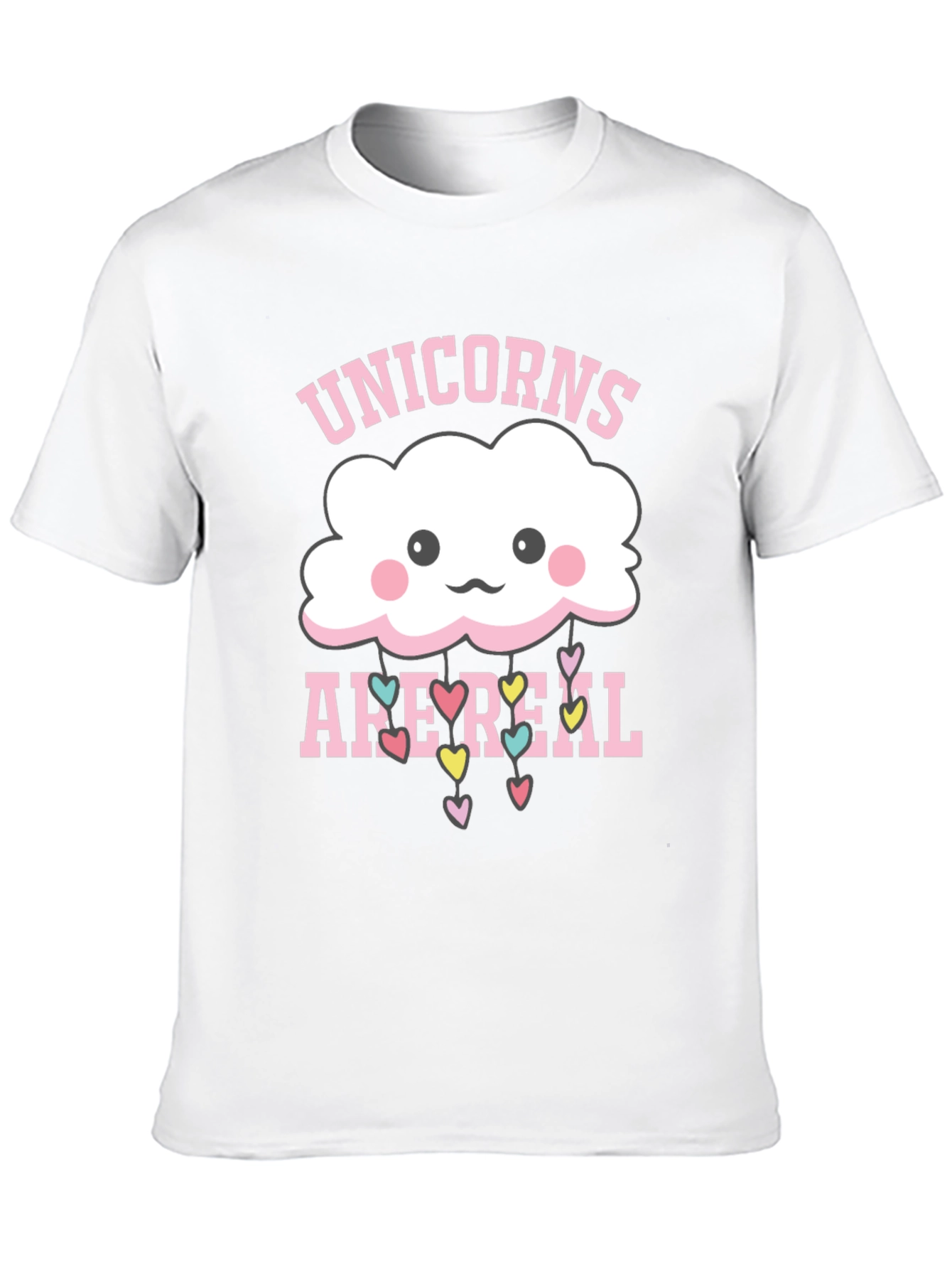 Unicorns Are Real Cloud Heart T-Shirt