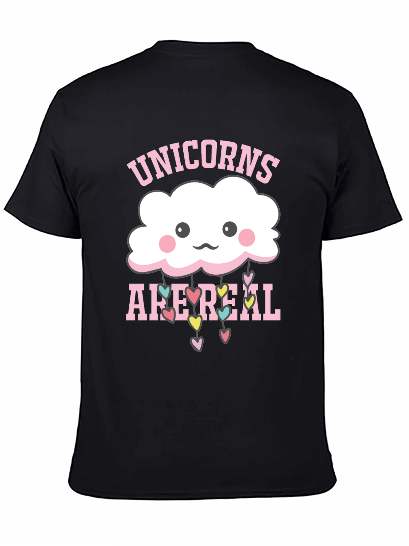 Unicorns Are Real Cloud Heart T-Shirt