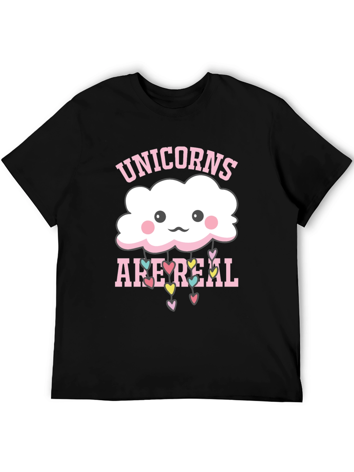 Unicorns Are Real Cloud Heart T-Shirt