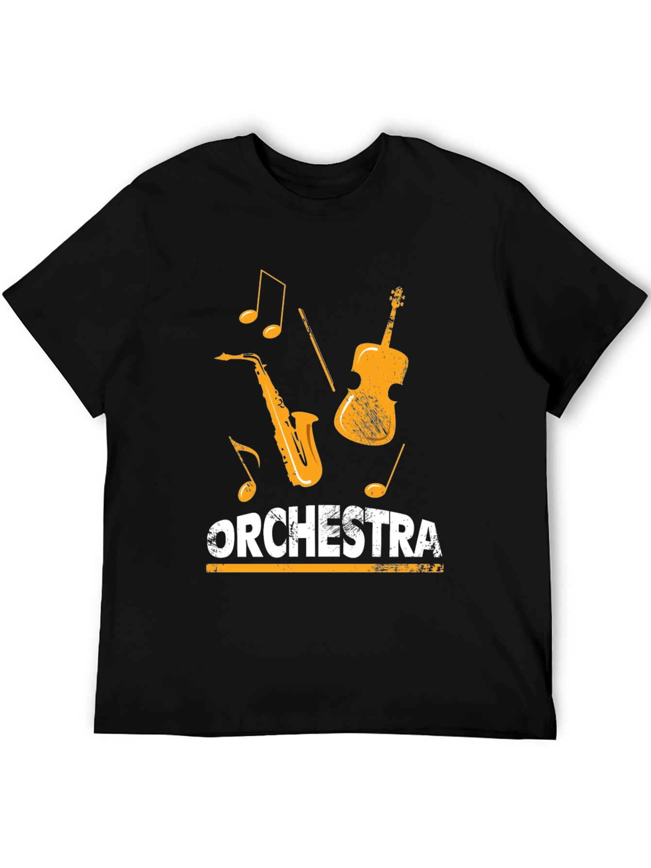 Orchestra Music Lover T-Shirt - Black Tee