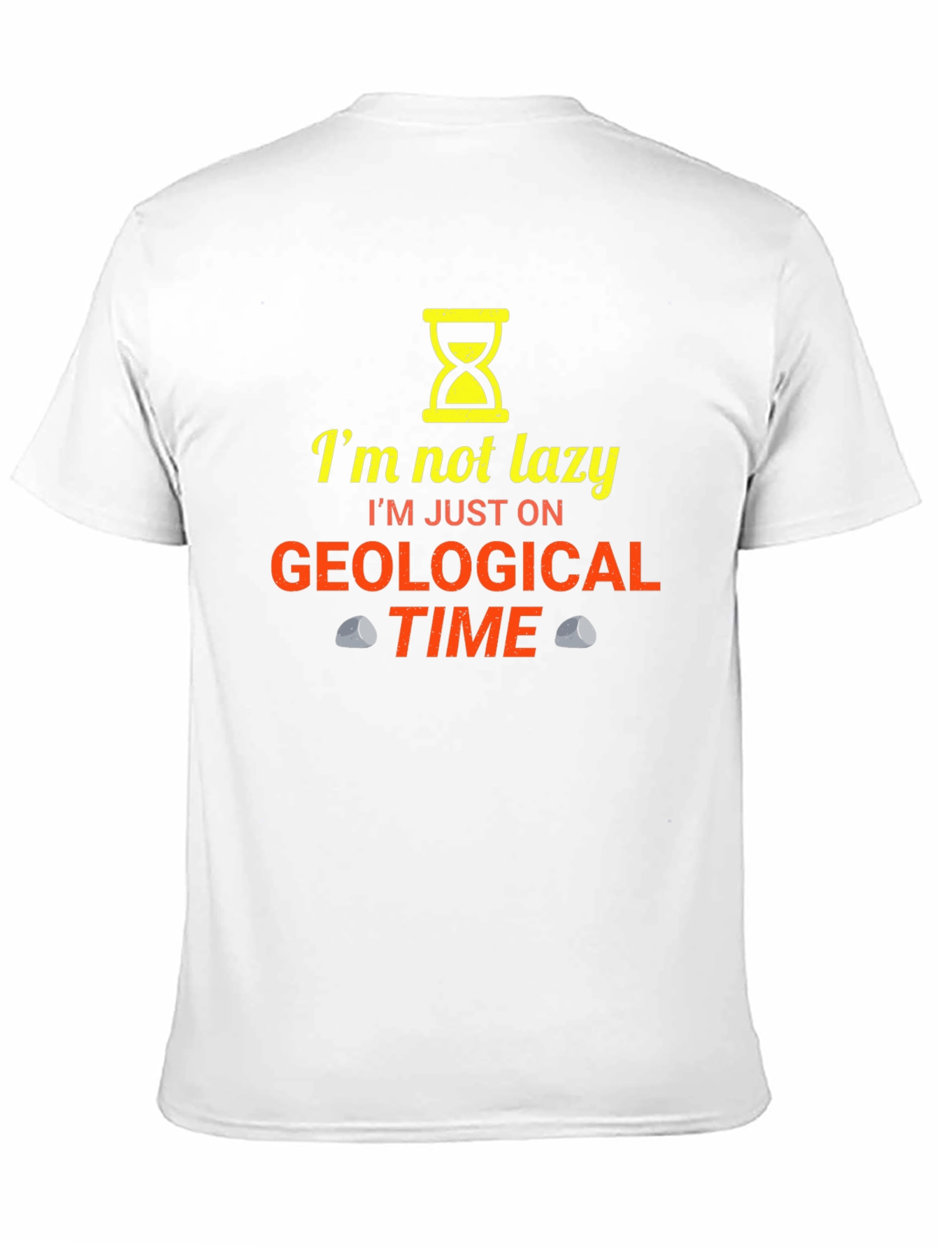 Geological Time Funny Black T-Shirt