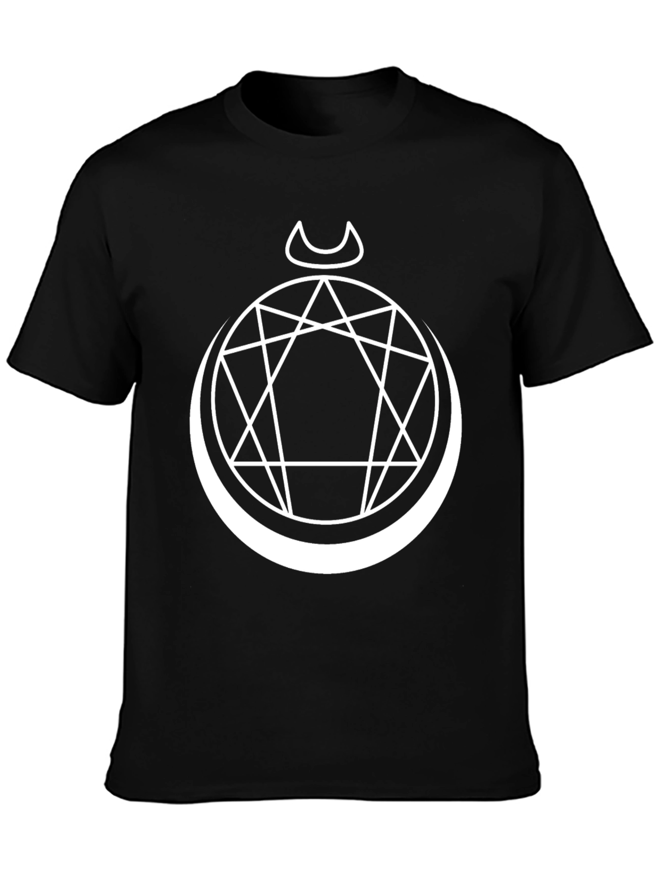 Occult Moon Phase Graphic T-Shirt