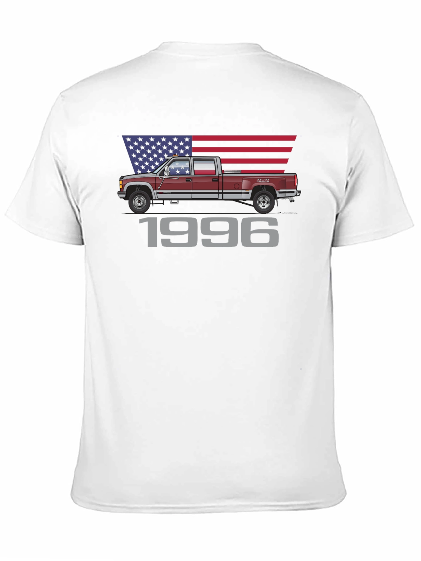 1996 Truck T-Shirt - Patriotic Design