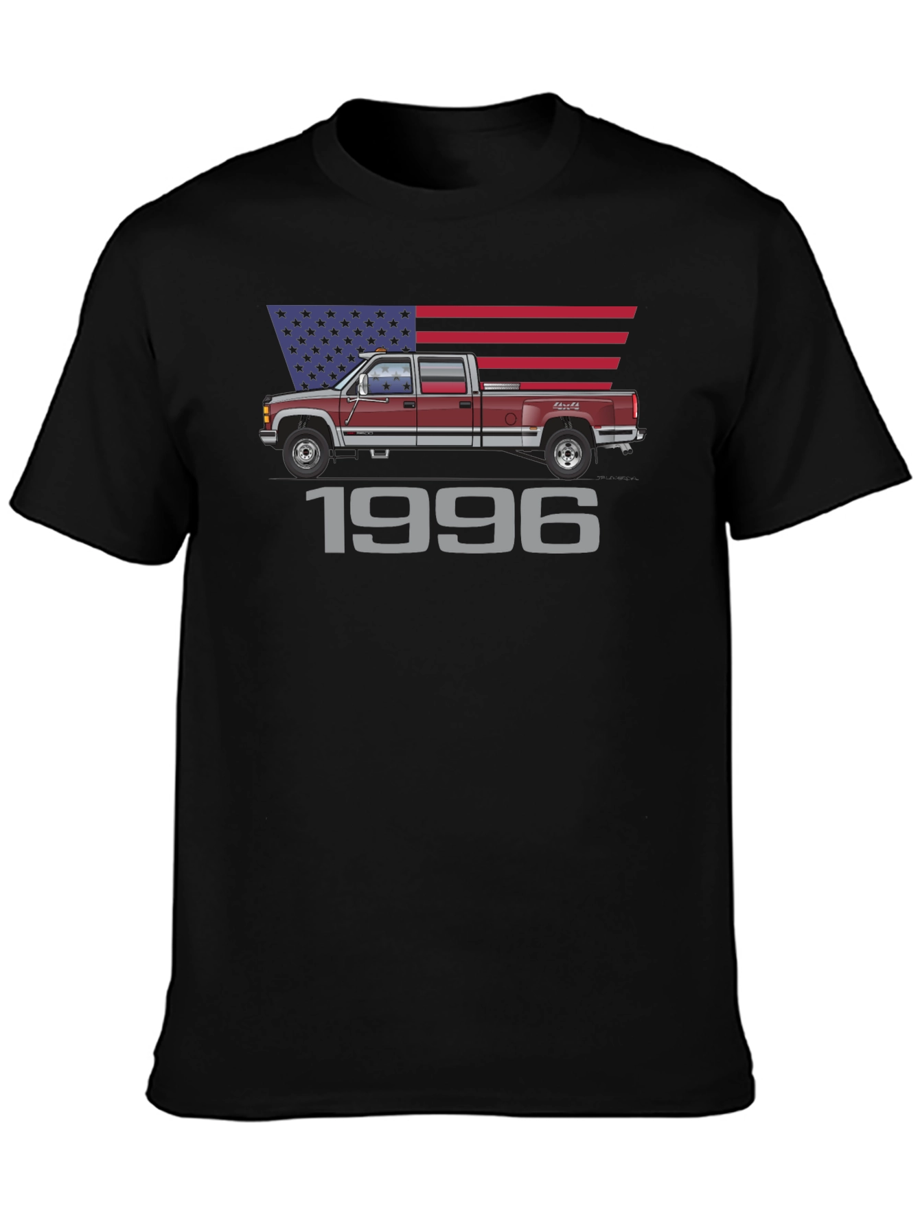 1996 Truck T-Shirt - Patriotic Design