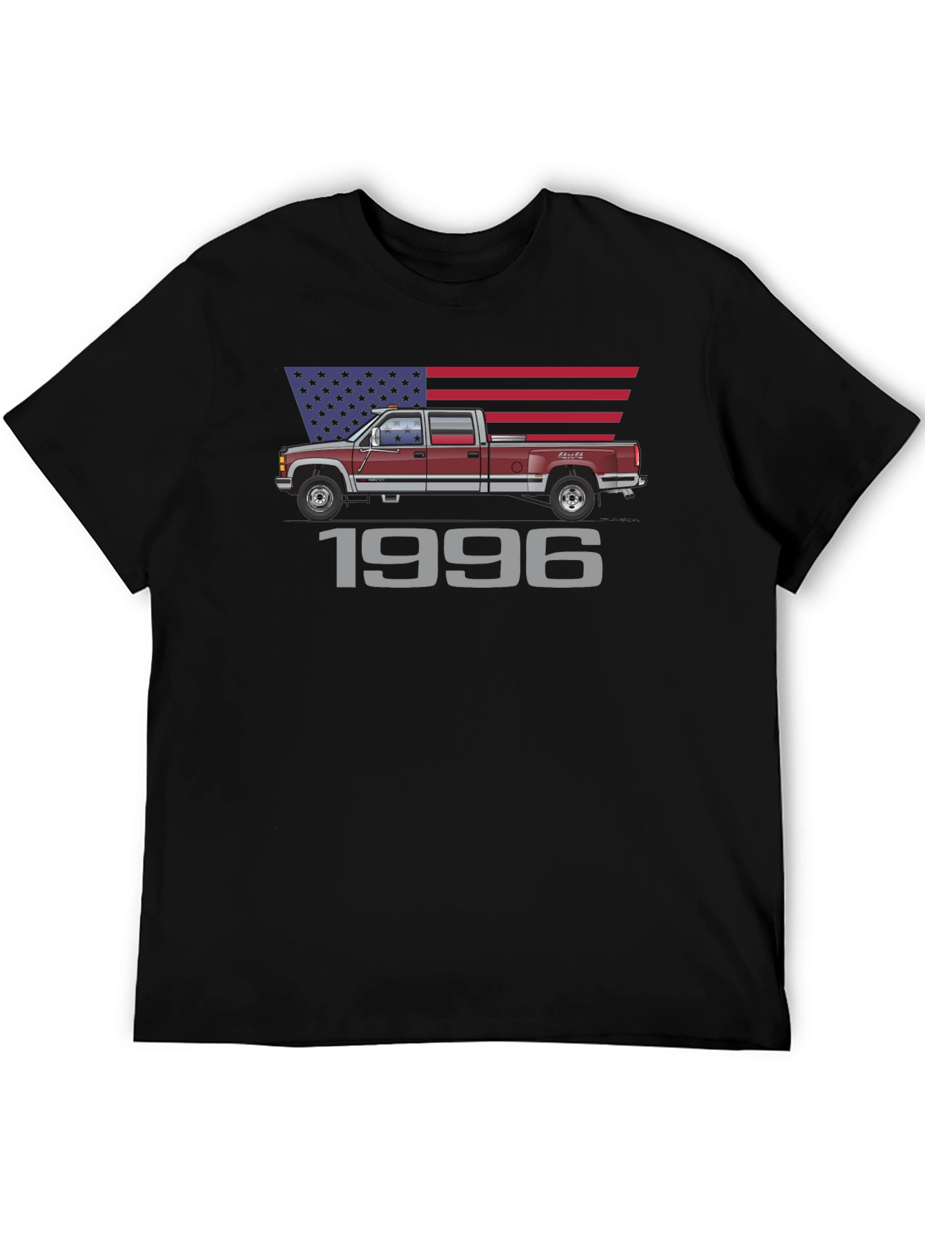 1996 Truck T-Shirt - Patriotic Design
