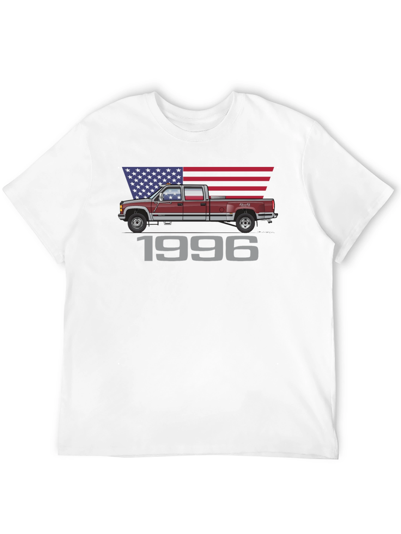 1996 Truck T-Shirt - Patriotic Design