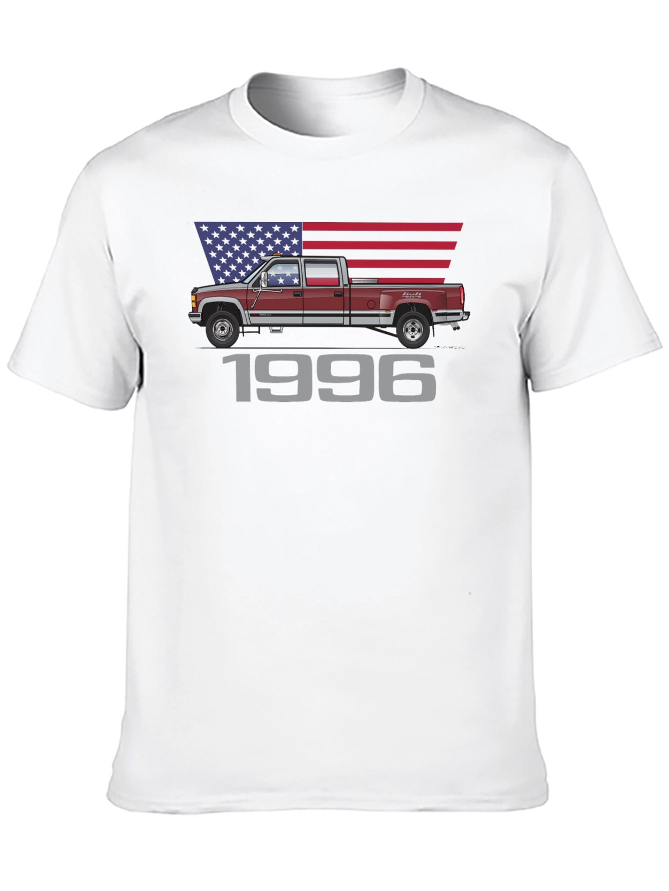 1996 Truck T-Shirt - Patriotic Design