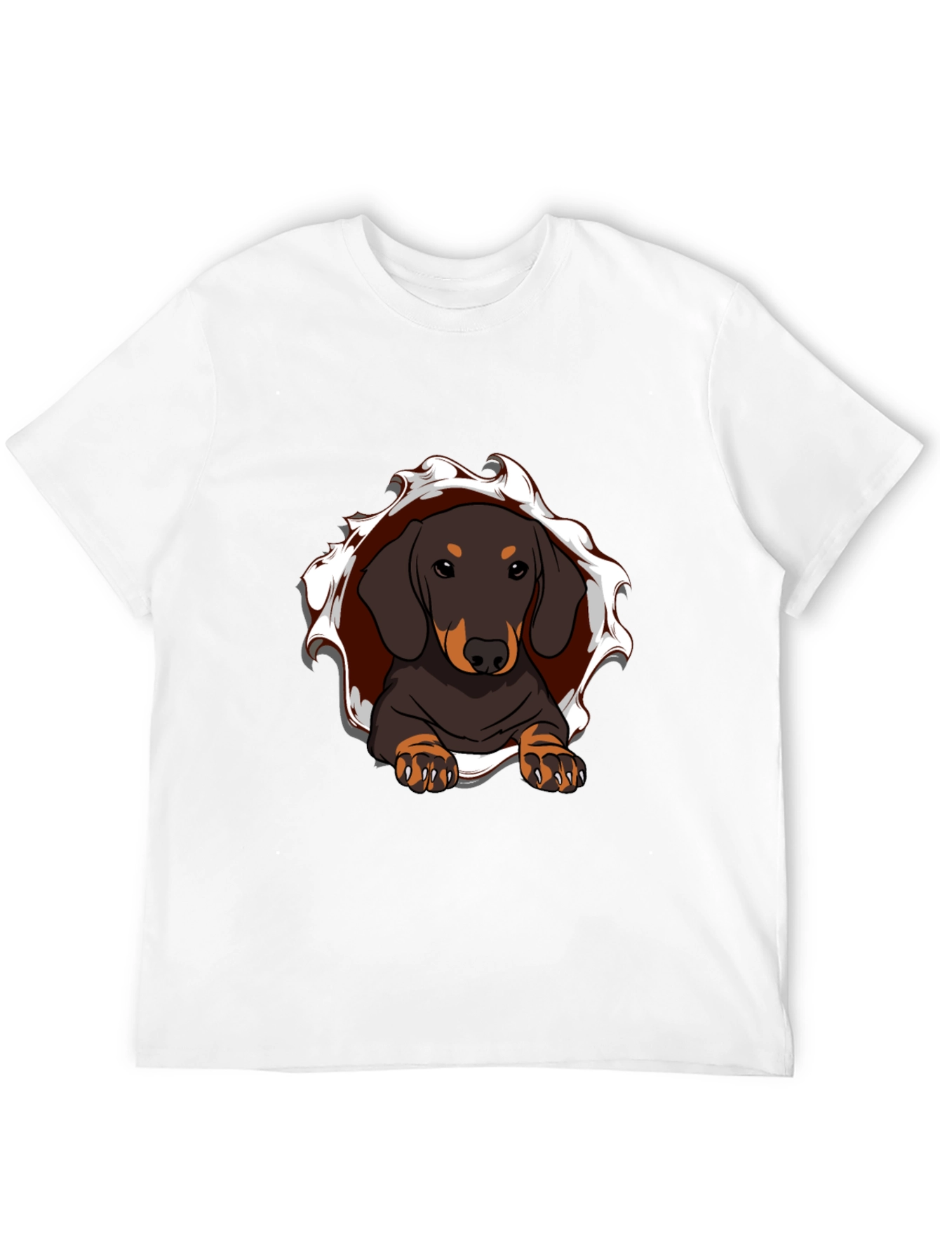 Dachshund Dog T-Shirt: Cute Animal Graphic Tee