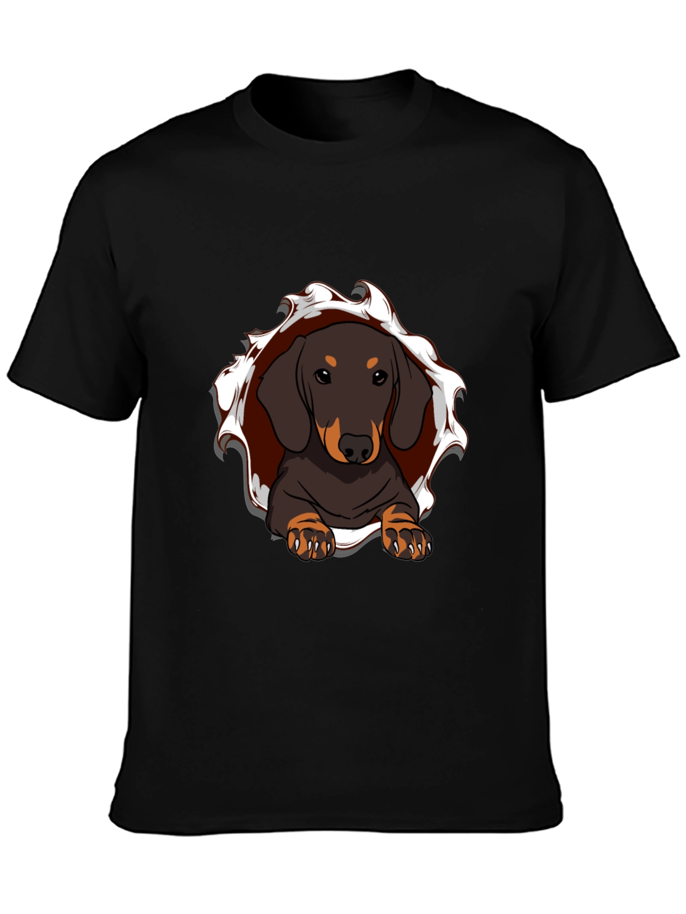 Dachshund Dog T-Shirt: Cute Animal Graphic Tee