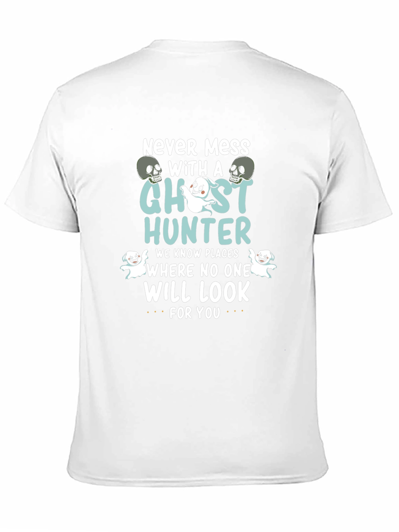 Ghost Hunter T-Shirt - Halloween Design