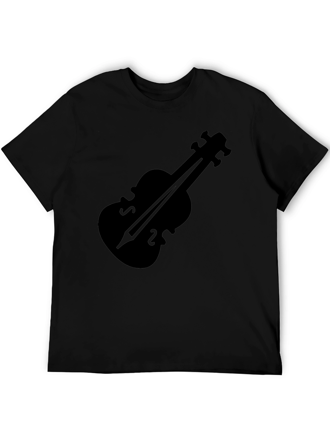 Violin Graphic Tee - Classic Music Lover Shirt