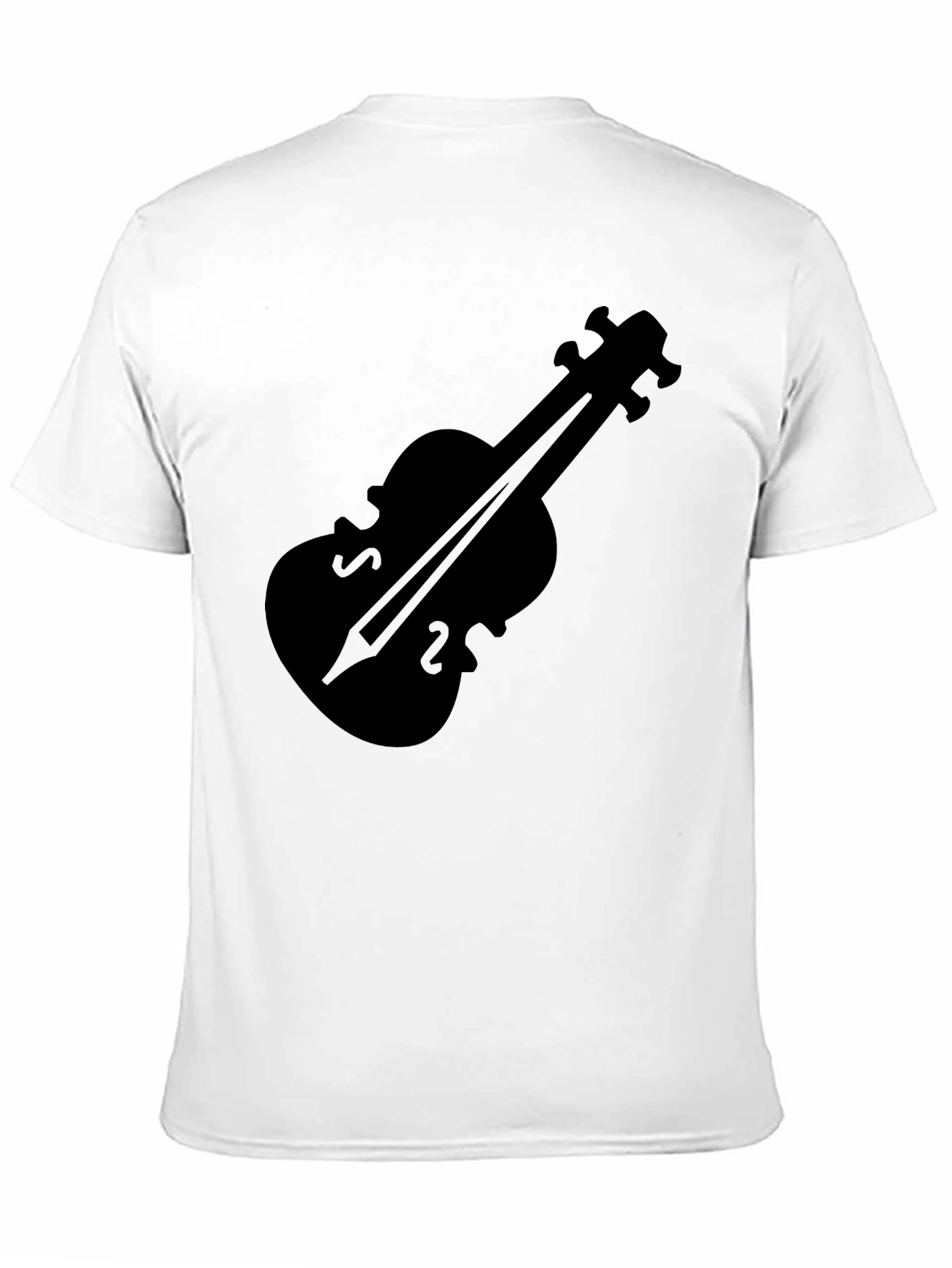 Violin Graphic Tee - Classic Music Lover Shirt