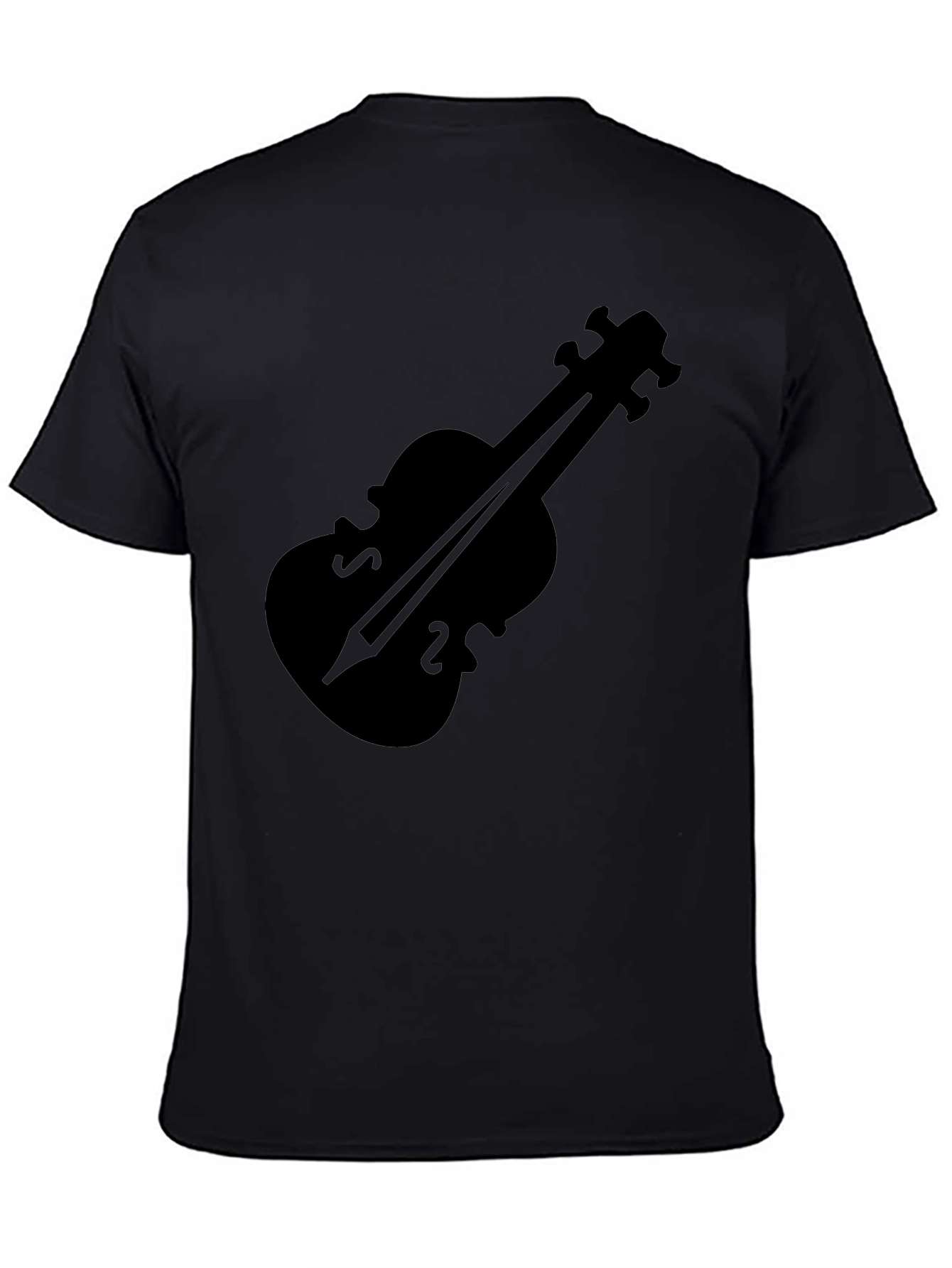 Violin Graphic Tee - Classic Music Lover Shirt