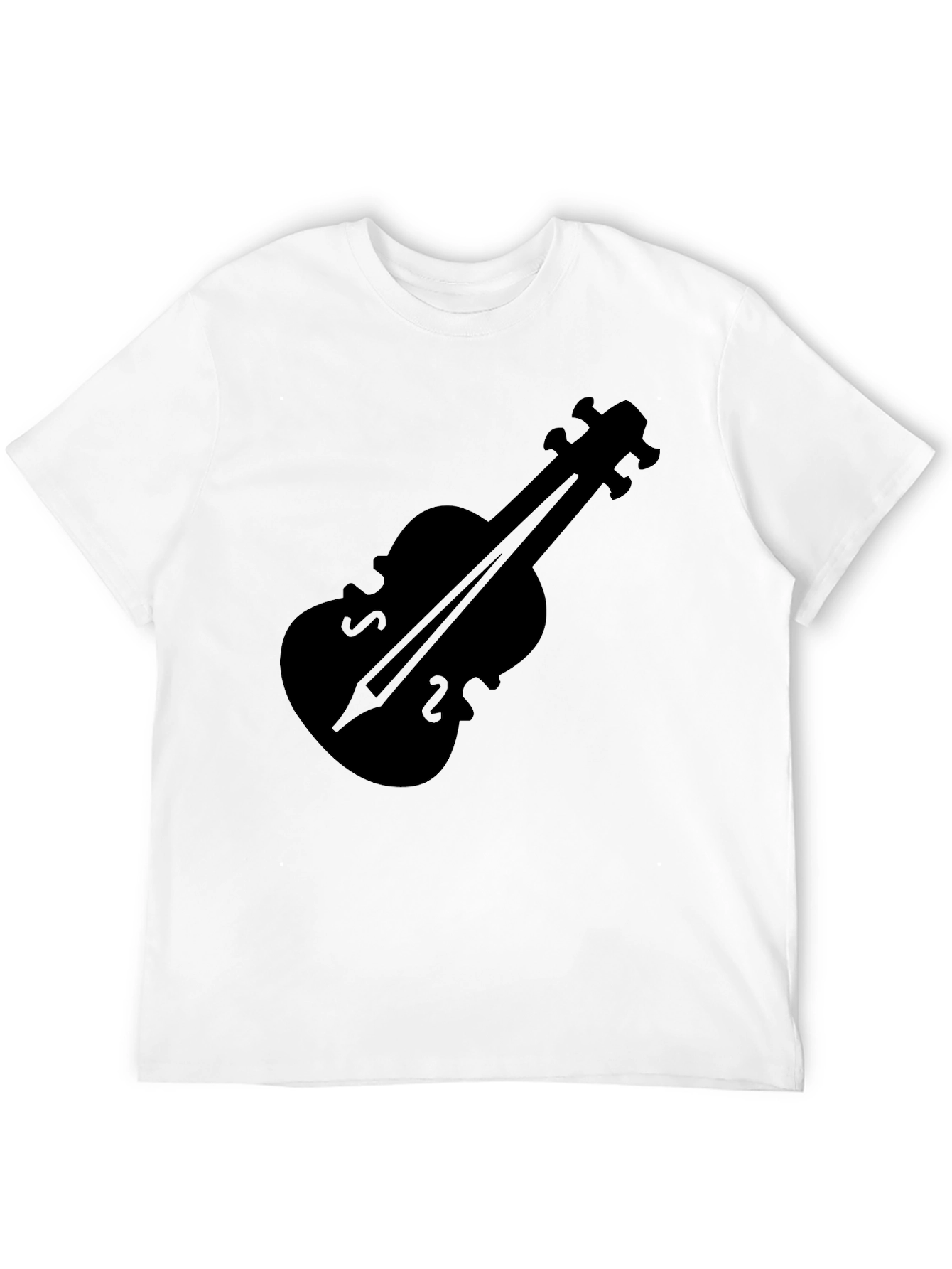 Violin Graphic Tee - Classic Music Lover Shirt