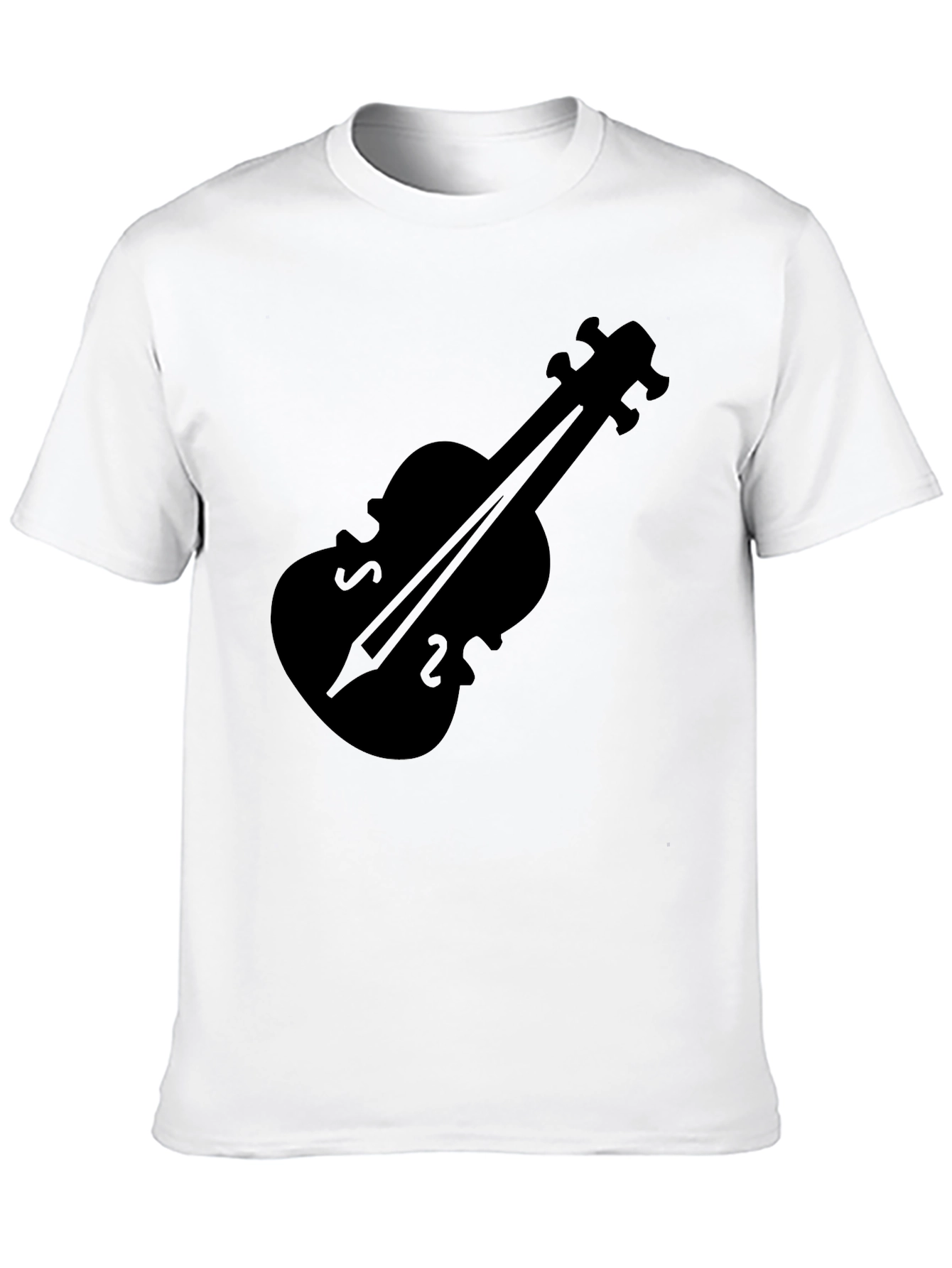 Violin Graphic Tee - Classic Music Lover Shirt