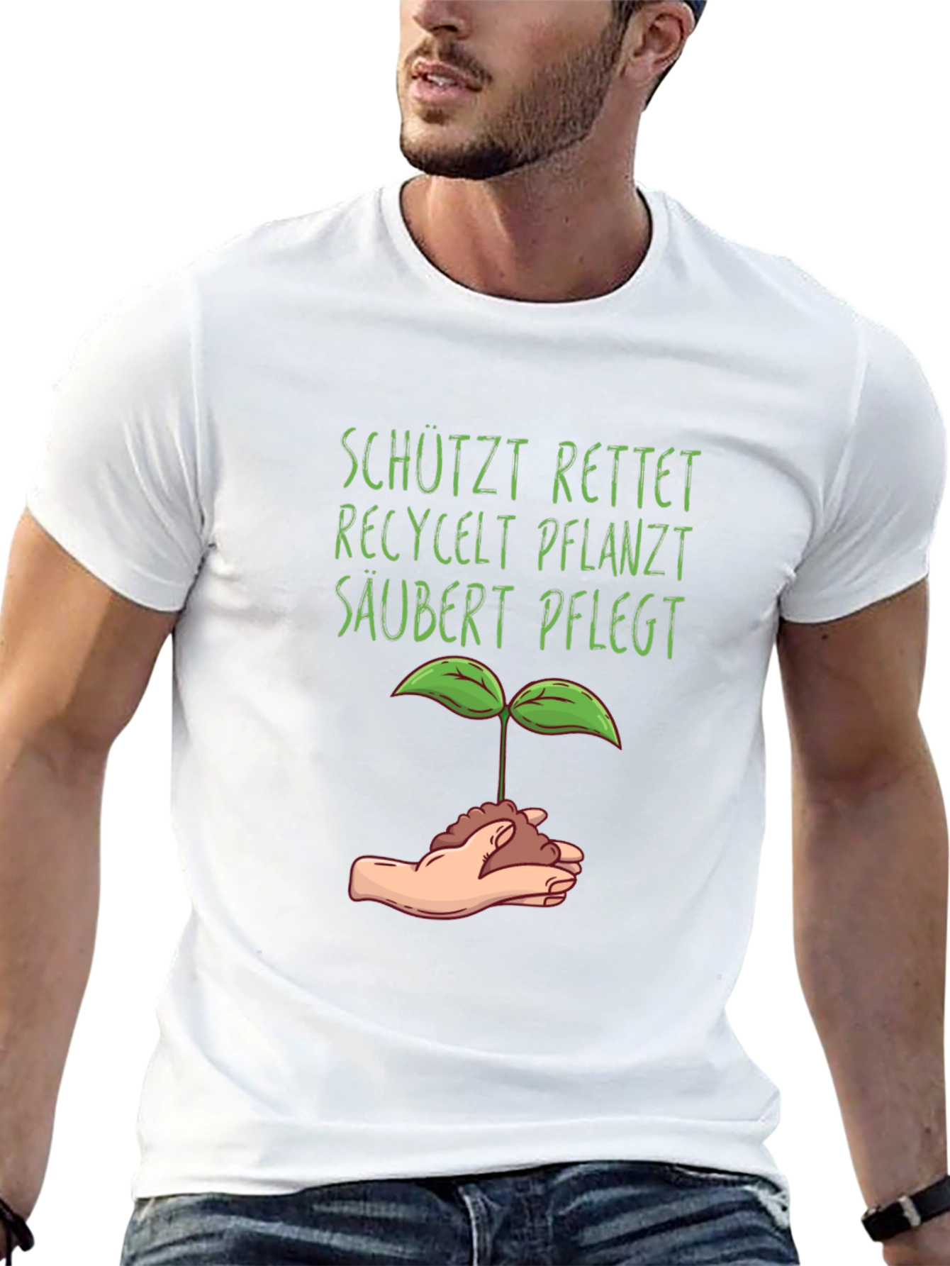 Eco-Friendly Graphic Tee - Protect Our Planet