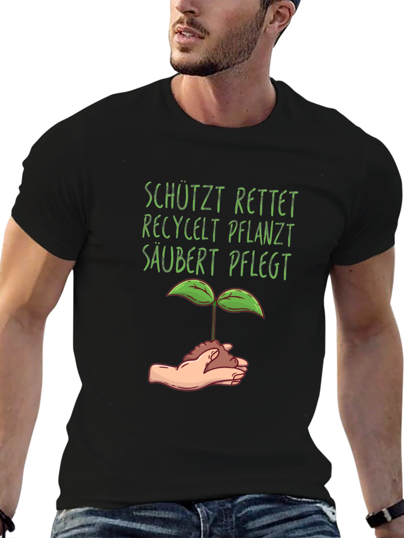 Eco-Friendly Graphic Tee - Protect Our Planet