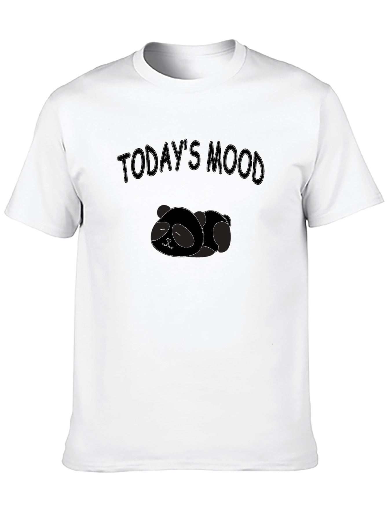 Todays Mood Panda T-Shirt - Relaxed & Comfy