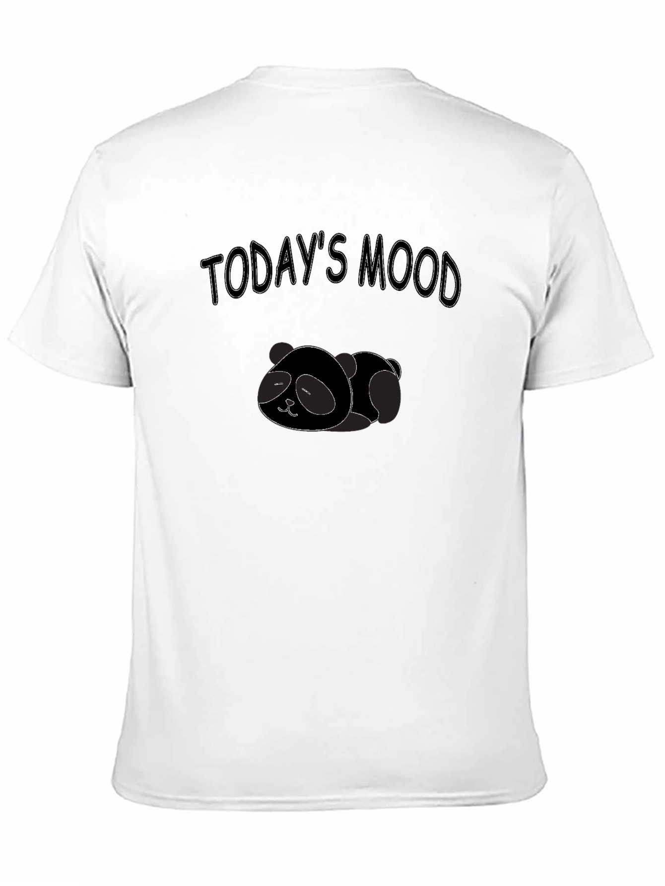 Todays Mood Panda T-Shirt - Relaxed & Comfy
