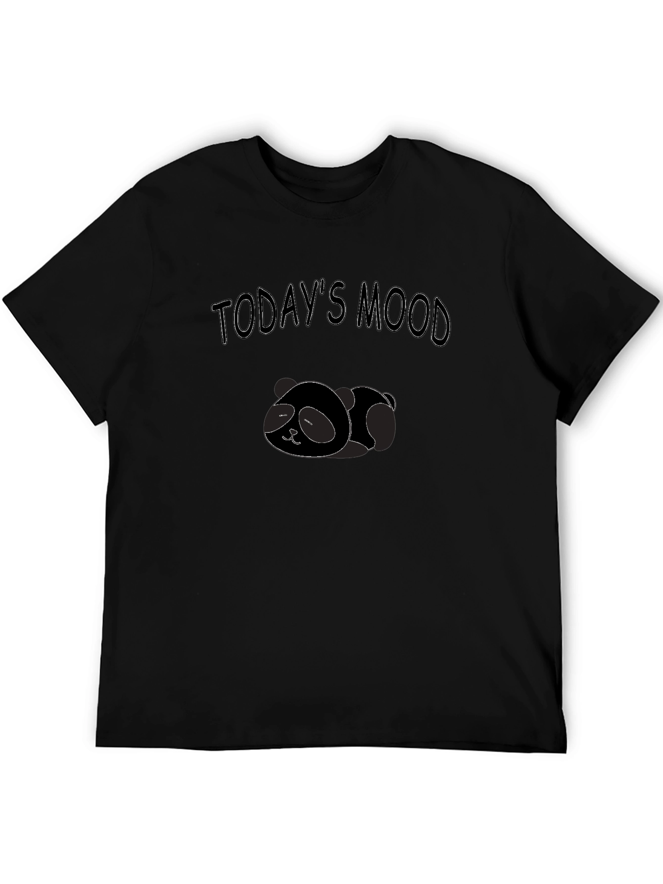 Todays Mood Panda T-Shirt - Relaxed & Comfy