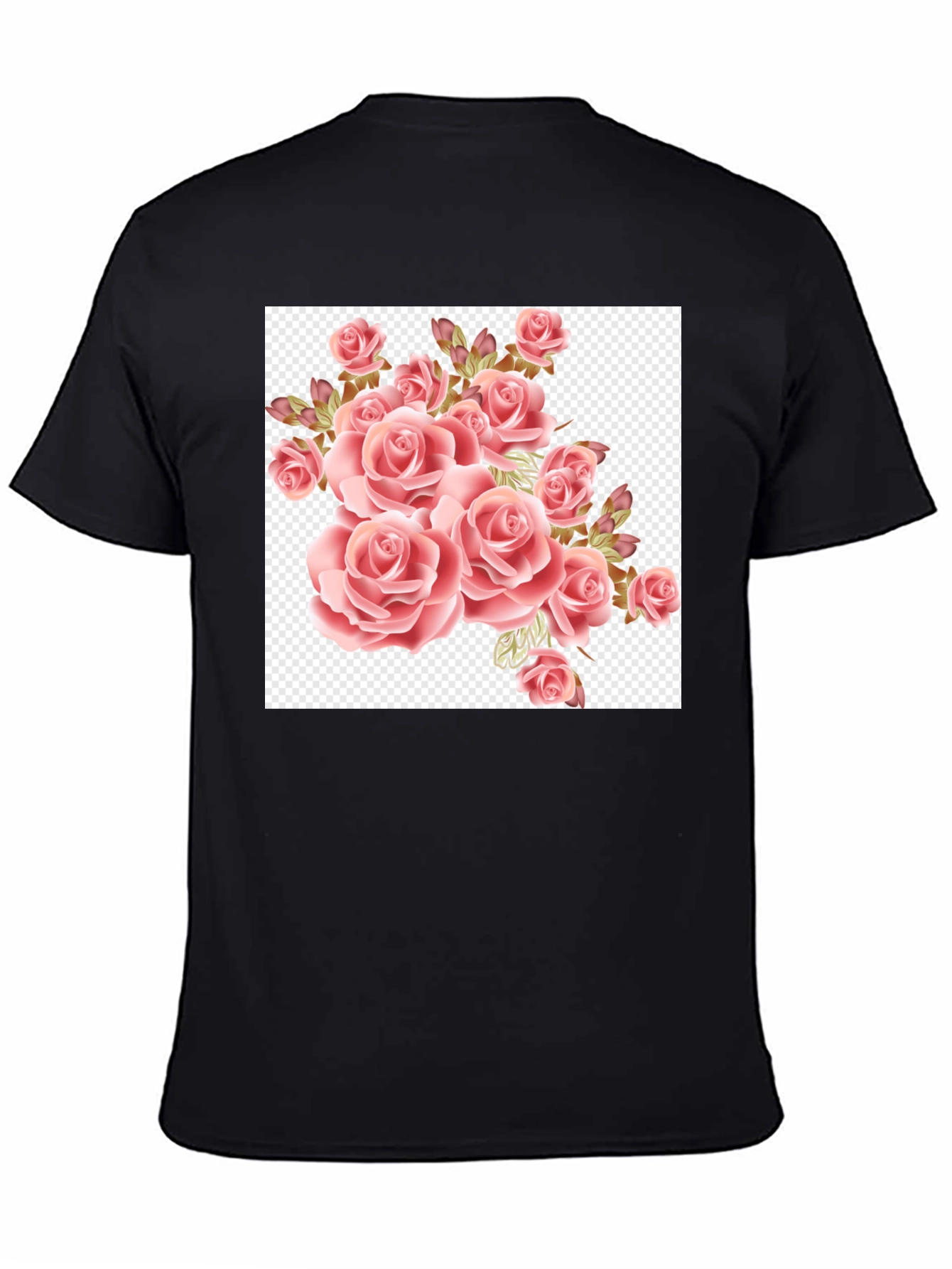 Floral Roses T-Shirt - Soft Graphic Tee
