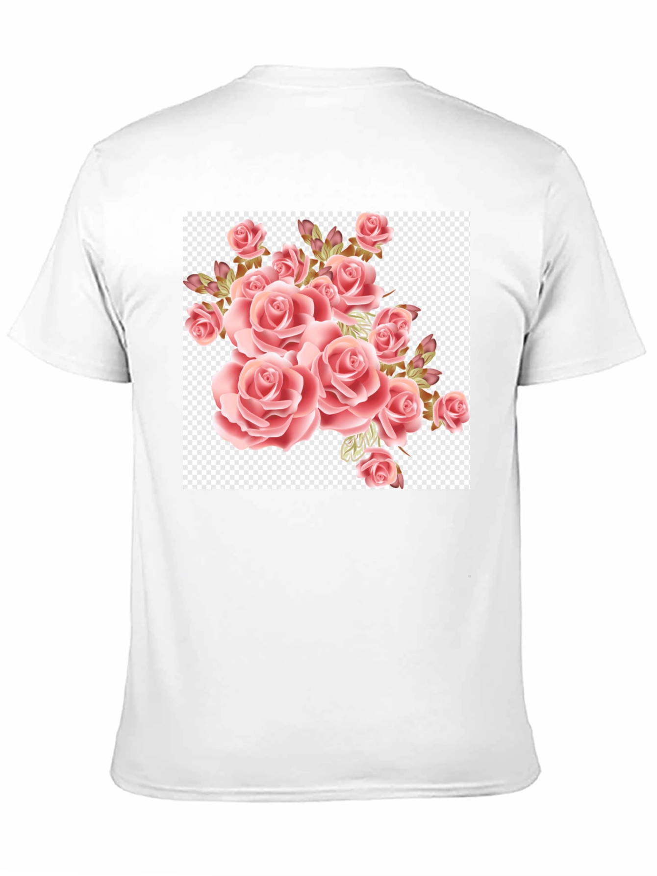Floral Roses T-Shirt - Soft Graphic Tee