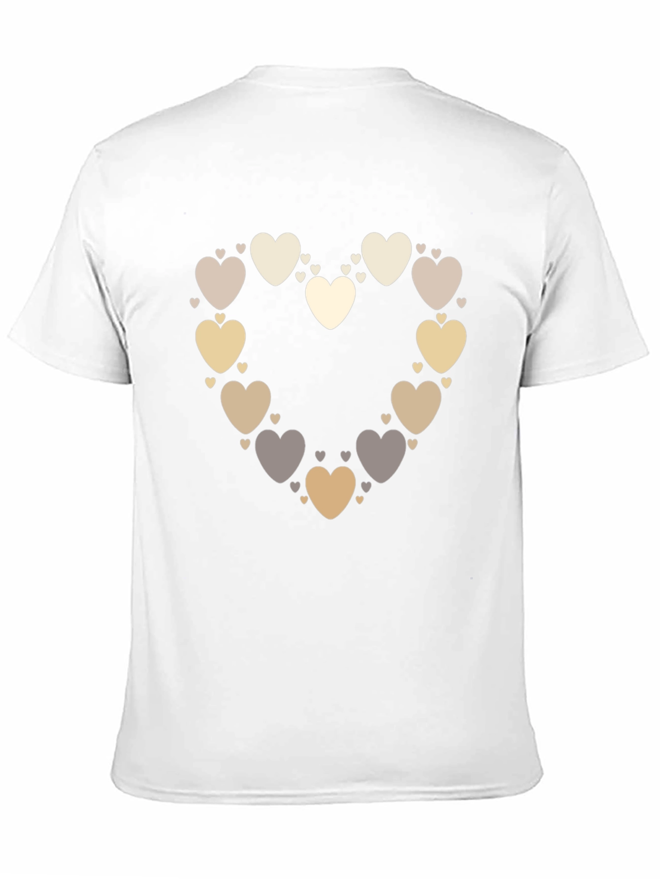 Heart of Hearts Graphic Tee - Black Casual Shirt