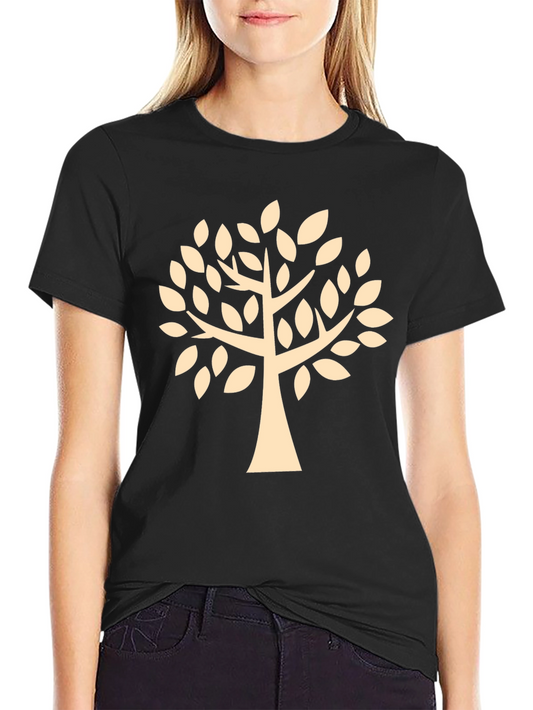 Tree Graphic Tee - Stylish Mens Black T-Shirt