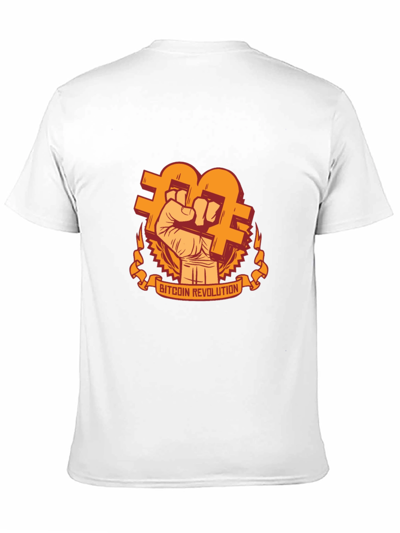 Bitcoin Revolution Graphic T-Shirt - Black