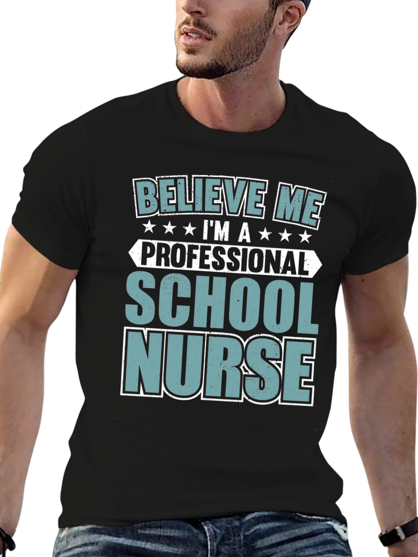 School Nurse Tee - Believe Me Professional Design
