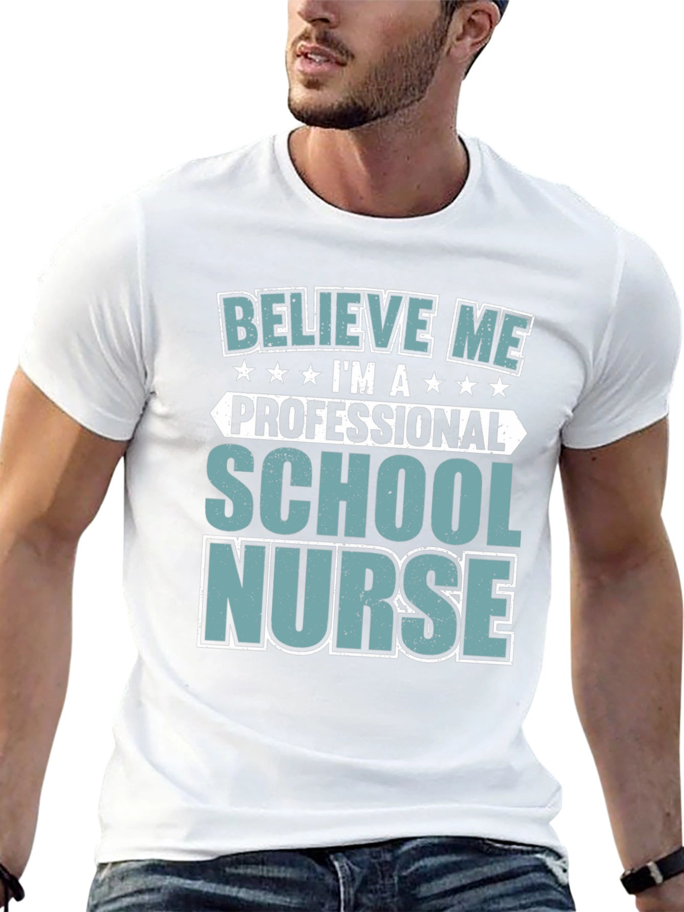 School Nurse Tee - Believe Me Professional Design