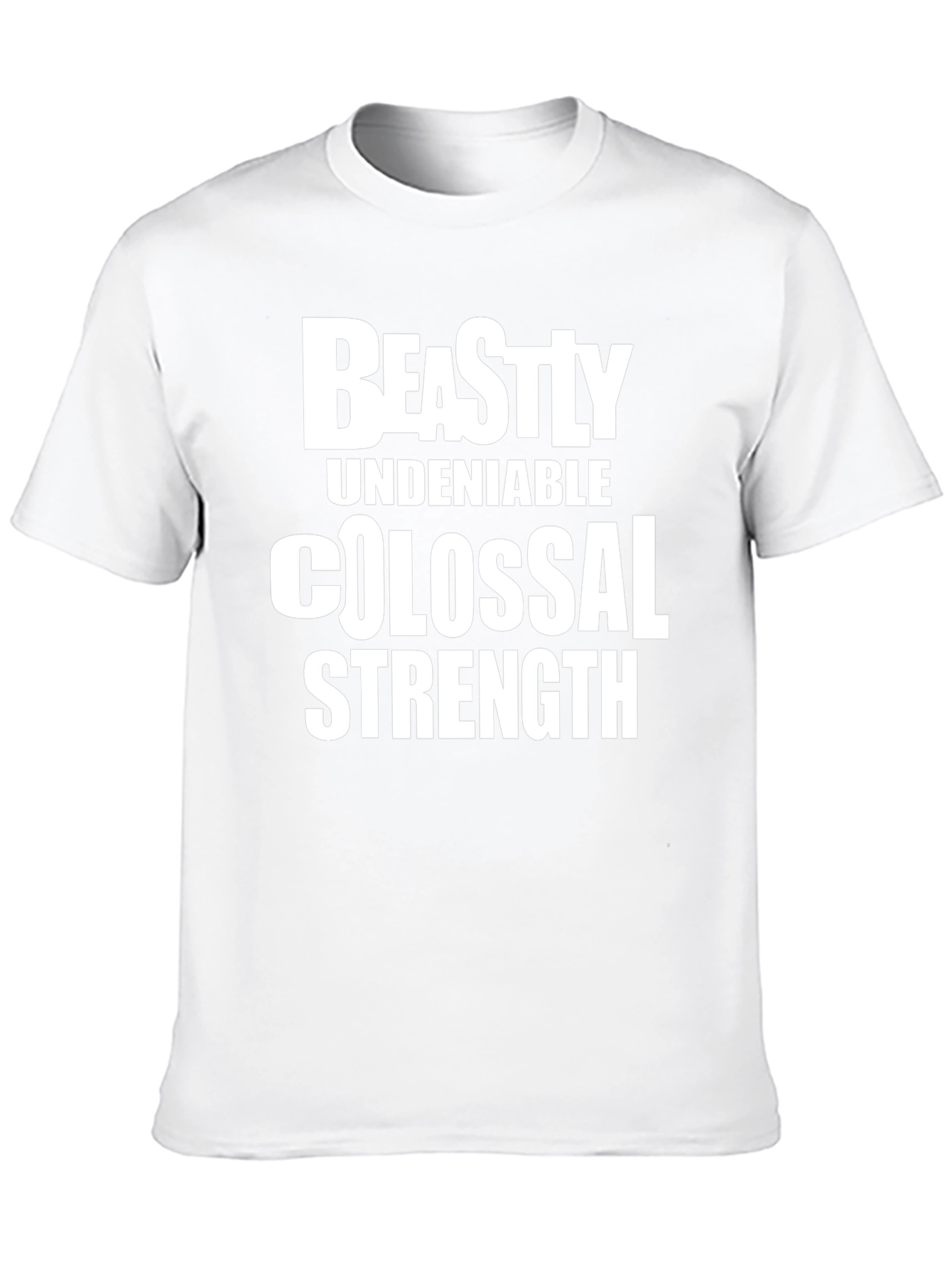 Beastly Strength Black Graphic Tee