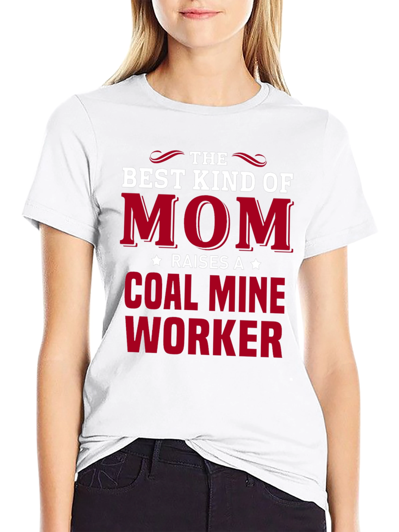 Best Kind of Mom Coal Mine Worker T-Shirt