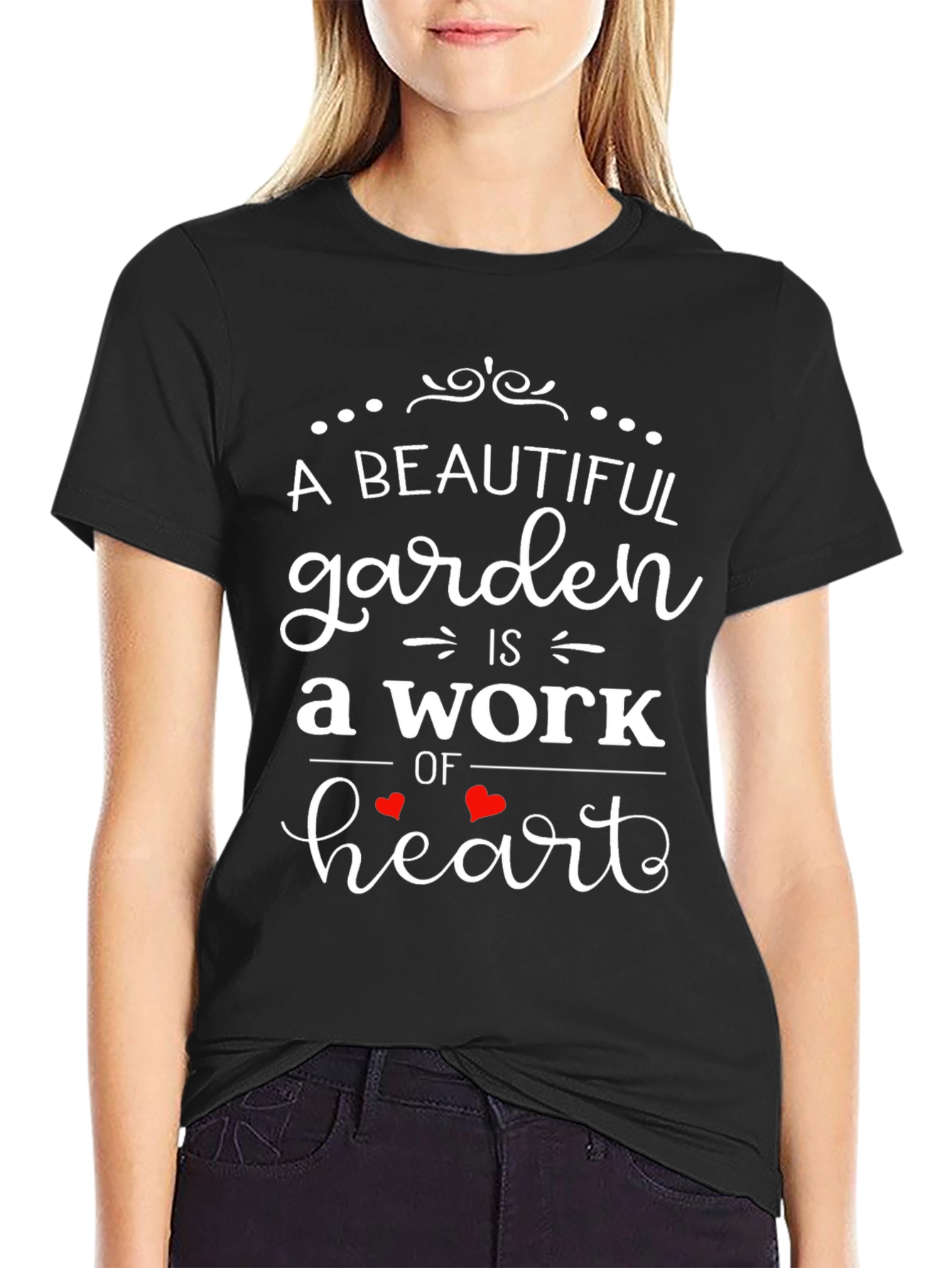 Beautiful Garden Heart T-Shirt - Gardener Gift